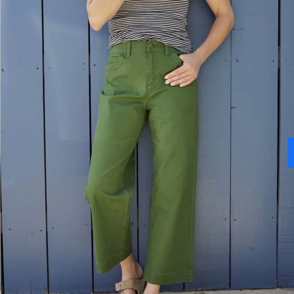 Toad & Co Earthworks wide legged pants